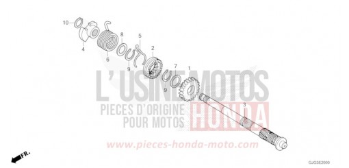 AXE DE KICKSTARTER CRF50FP de 2023